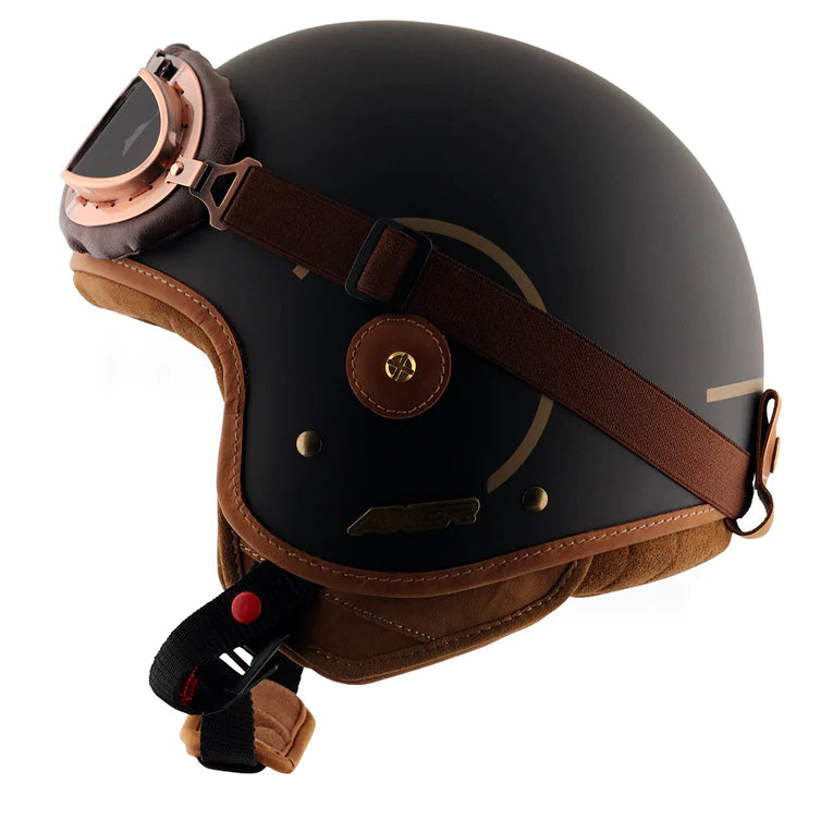 AXOR CHE OPEN FACE HELMET WITH RUIN GOGGLE