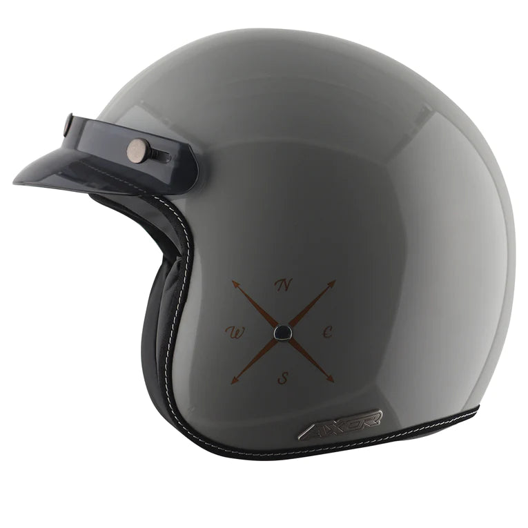 AXOR RETRO JET EURO GLOBE OPEN FACE HELMET