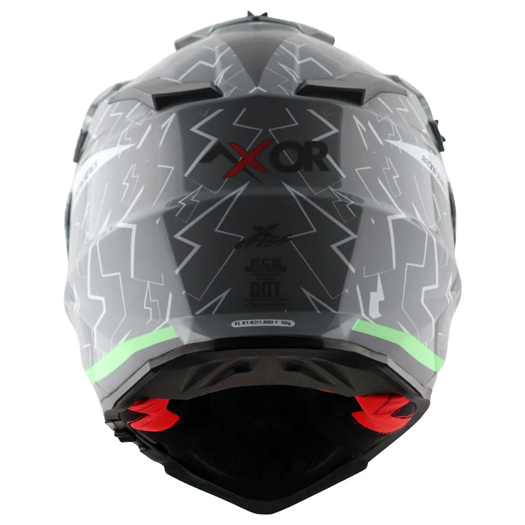 AXOR X-CROSS FLASH DUAL SPORT HELMET