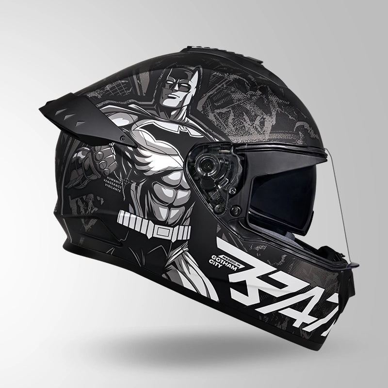 STUDDS DRIFTER BATMAN EDITION FULL FACE HELMET