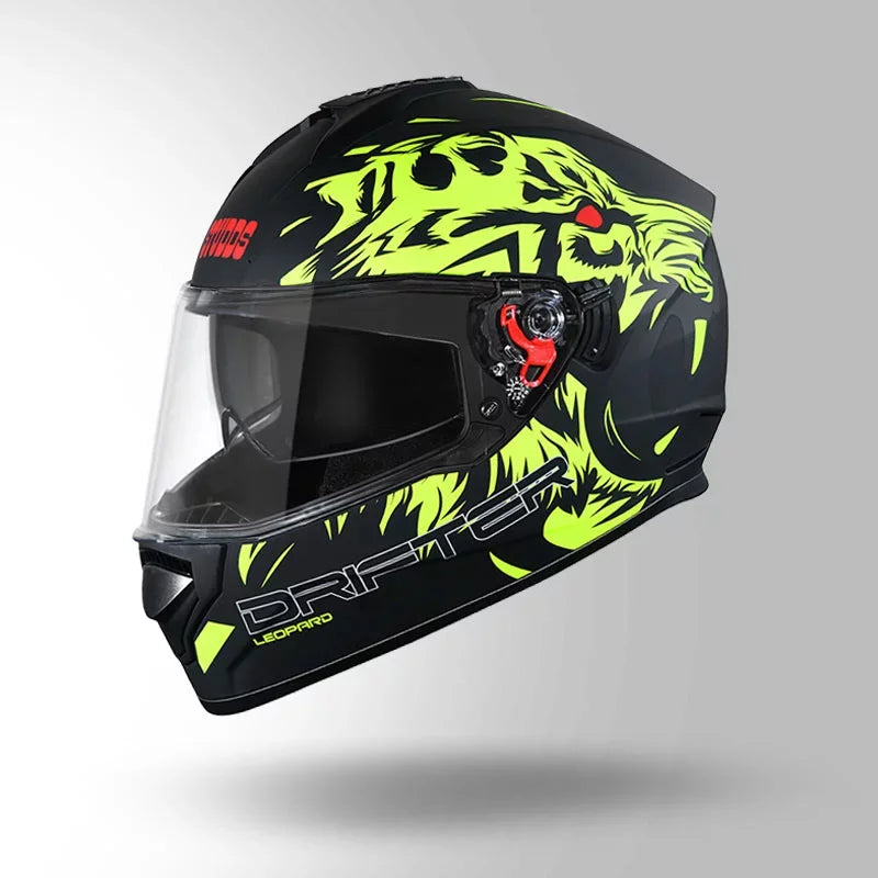 STUDDS DRIFTER D2 DECOR FULL FACE HELMET