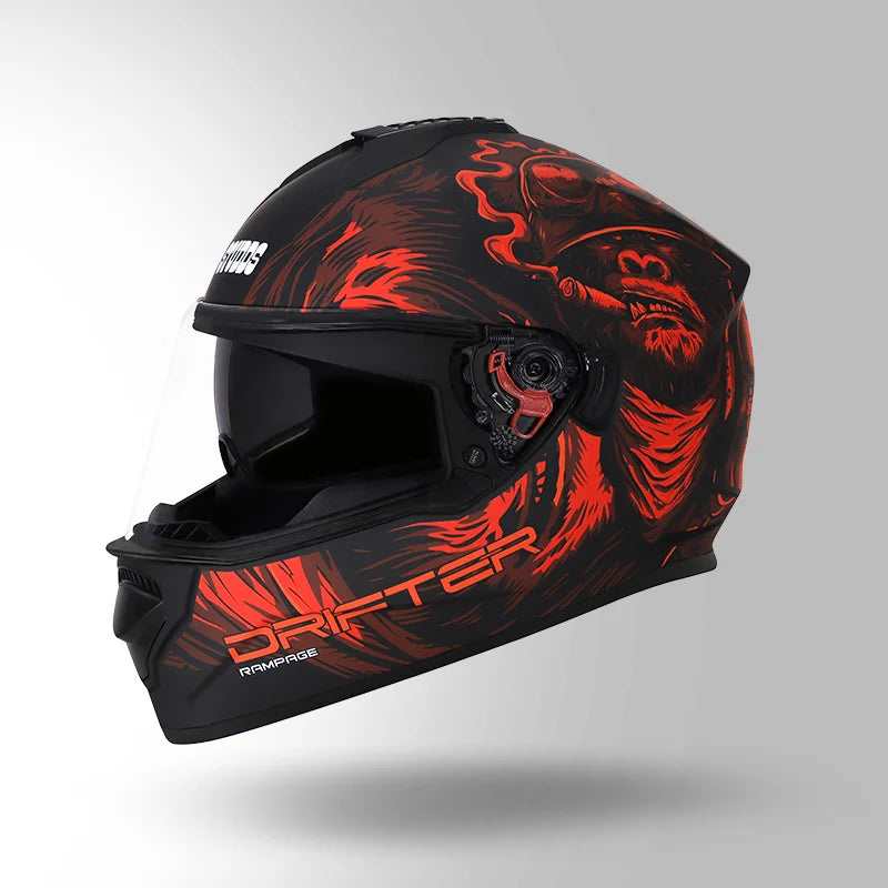 STUDDS DRIFTER D3 DECOR FULL FACE HELMET