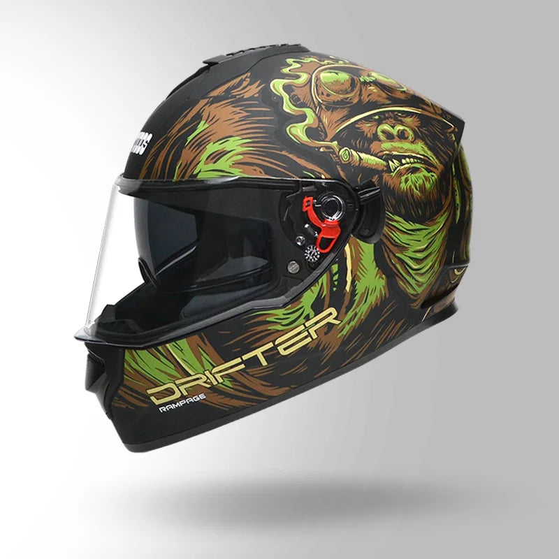 STUDDS DRIFTER D3 DECOR FULL FACE HELMET