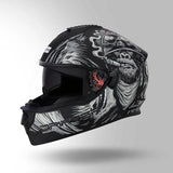 STUDDS DRIFTER D3 DECOR FULL FACE HELMET