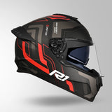 STUDDS DRIFTER D4 (R1) DECOR FULL FACE HELMET