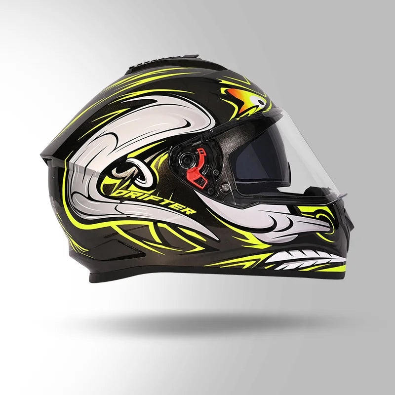 STUDDS DRIFTER D4 DECOR FULL FACE HELMET