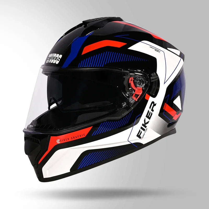 STUDDS DRIFTER D5 DECOR FULL FACE HELMET