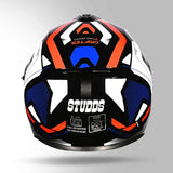 STUDDS DRIFTER D5 DECOR FULL FACE HELMET