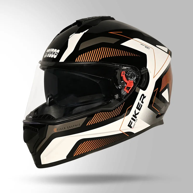STUDDS DRIFTER D5 DECOR FULL FACE HELMET