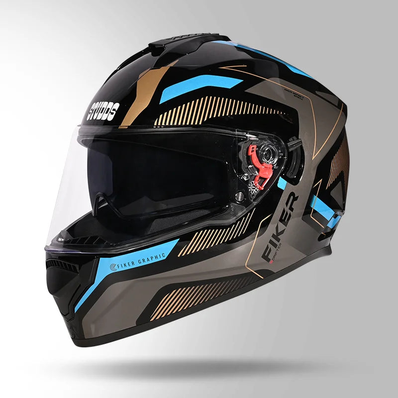 STUDDS DRIFTER D5 DECOR FULL FACE HELMET