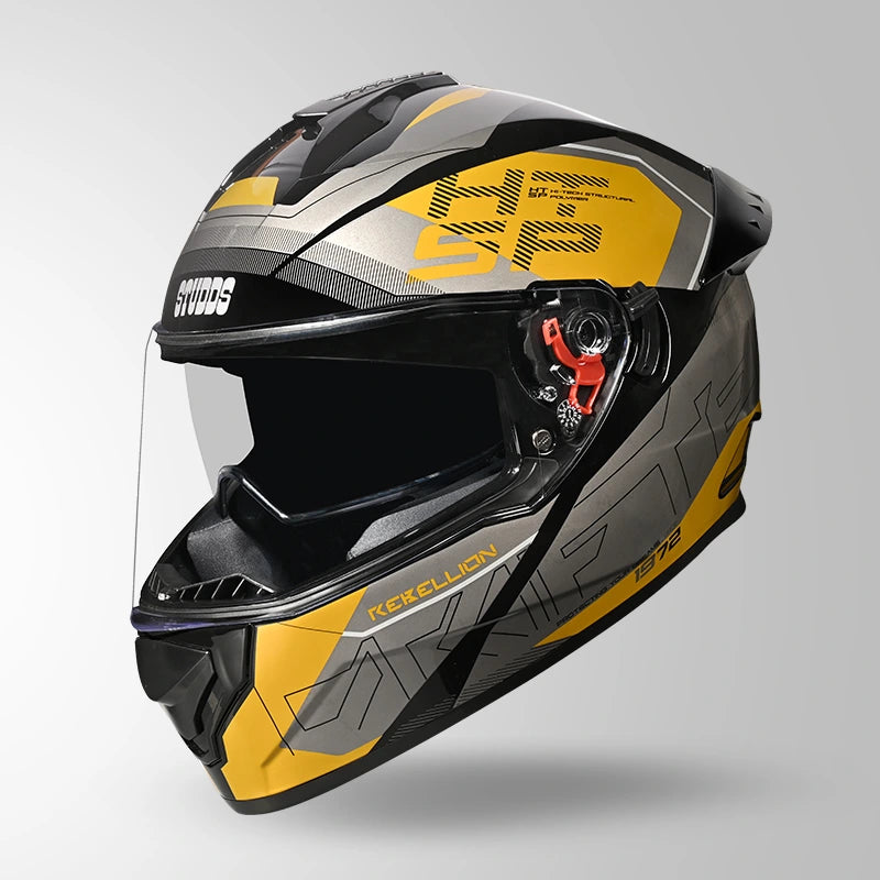 STUDDS DRIFTER D6 REBELLION CHAMELEON FULL FACE HELMET