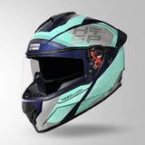 STUDDS DRIFTER D6 REBELLION CHAMELEON FULL FACE HELMET