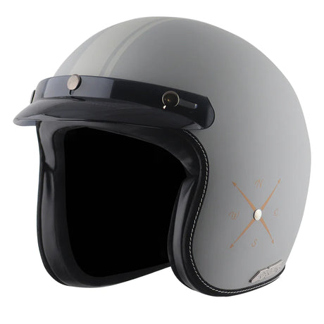 AXOR RETRO JET EURO GLOBE OPEN FACE HELMET