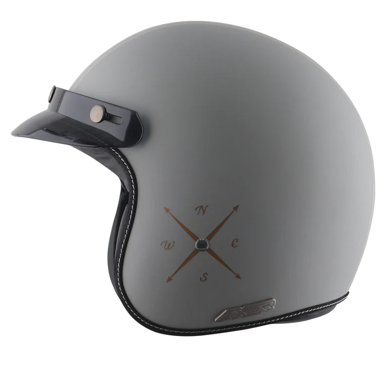 AXOR RETRO JET EURO GLOBE OPEN FACE HELMET