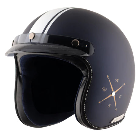 AXOR RETRO JET EURO GLOBE OPEN FACE HELMET