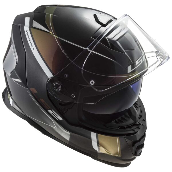 LS2 FF800 STORM VELVET BLACK RAINBOW HELMET