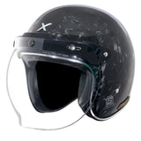 AXOR JET FORGED CARBON OPEN FACE HELMET