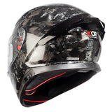 AXOR APEX  FORGED CARBON FULL FACE  HELMET