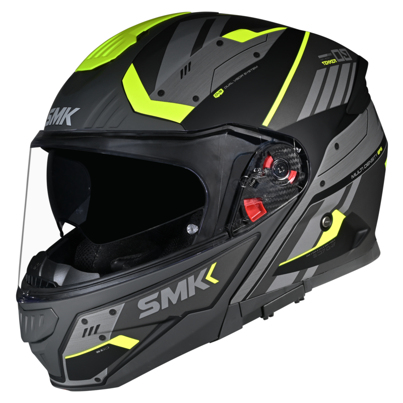 SMK GULLWING TEKKAR  MODULAR FULL FACE HELMET