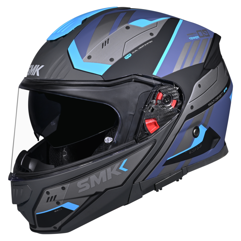 SMK GULLWING TEKKAR  MODULAR FULL FACE HELMET