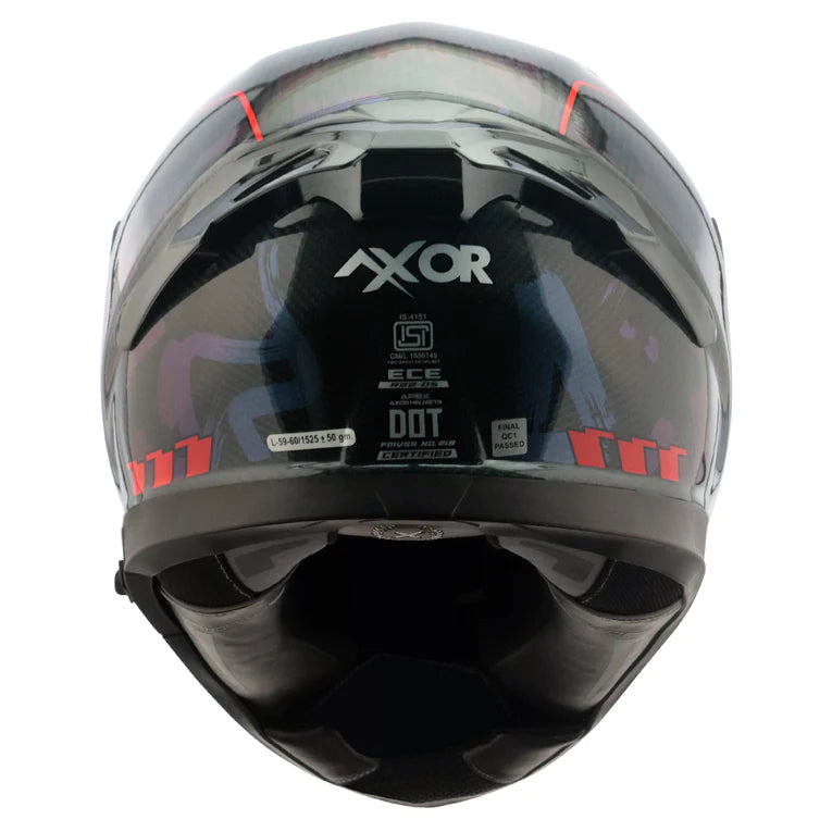 Axor Apex Carbon Full Face Helmet