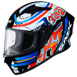 SMK STELLAR GRAFFITI FULL FACE HELMET