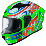 SMK STELLAR GRAFFITI FULL FACE HELMET