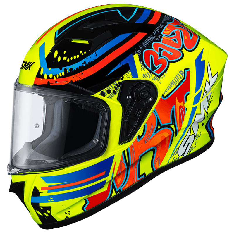 SMK STELLAR GRAFFITI FULL FACE HELMET
