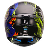 MT TARGO HANZO FULL FACE  HELMET