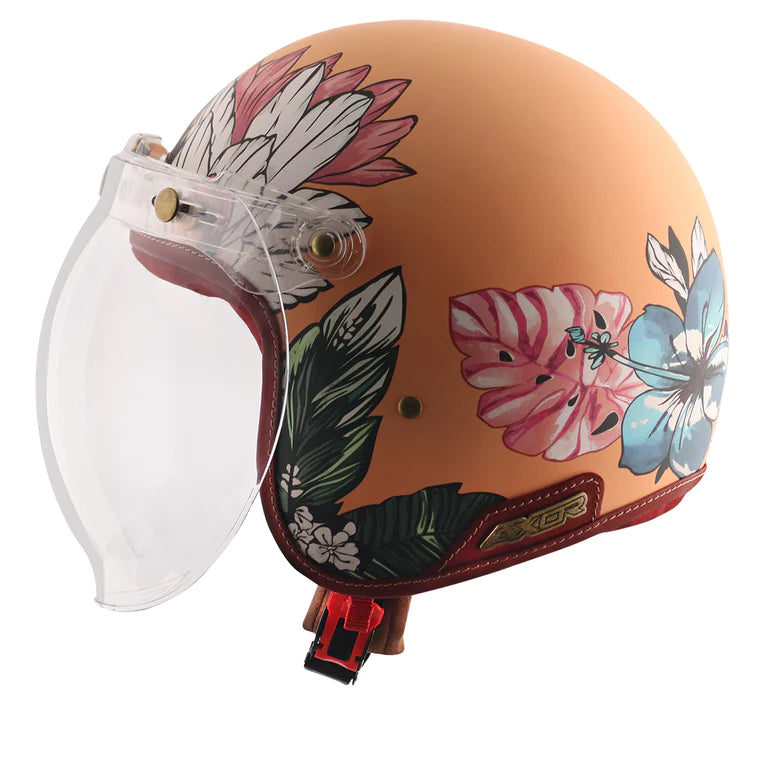 AXOR RETRO JET HAWAII OPEN FACE HELMET