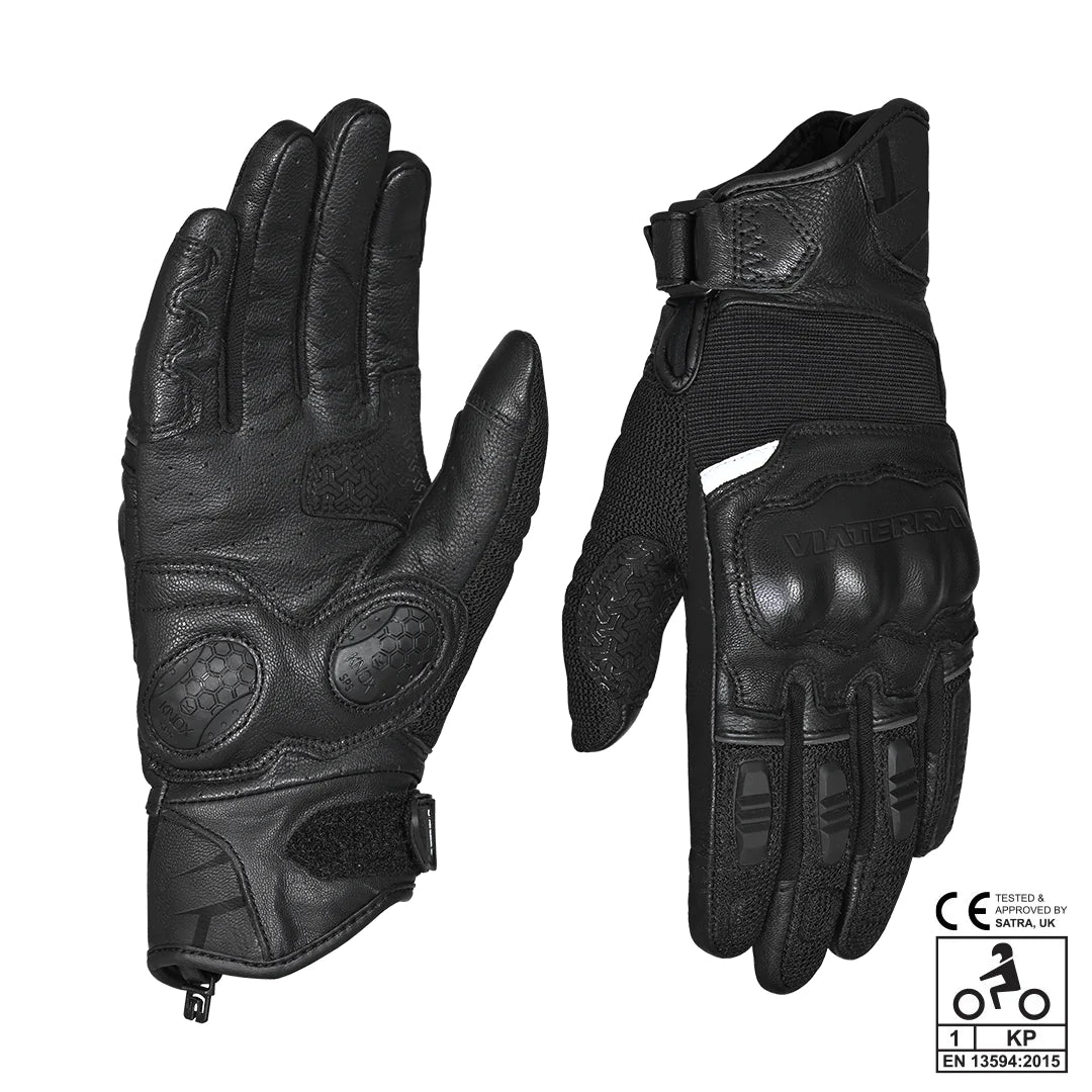 VIATERRA HOLESHOT – SHORT MOTORCYCLE RIDING GLOVES