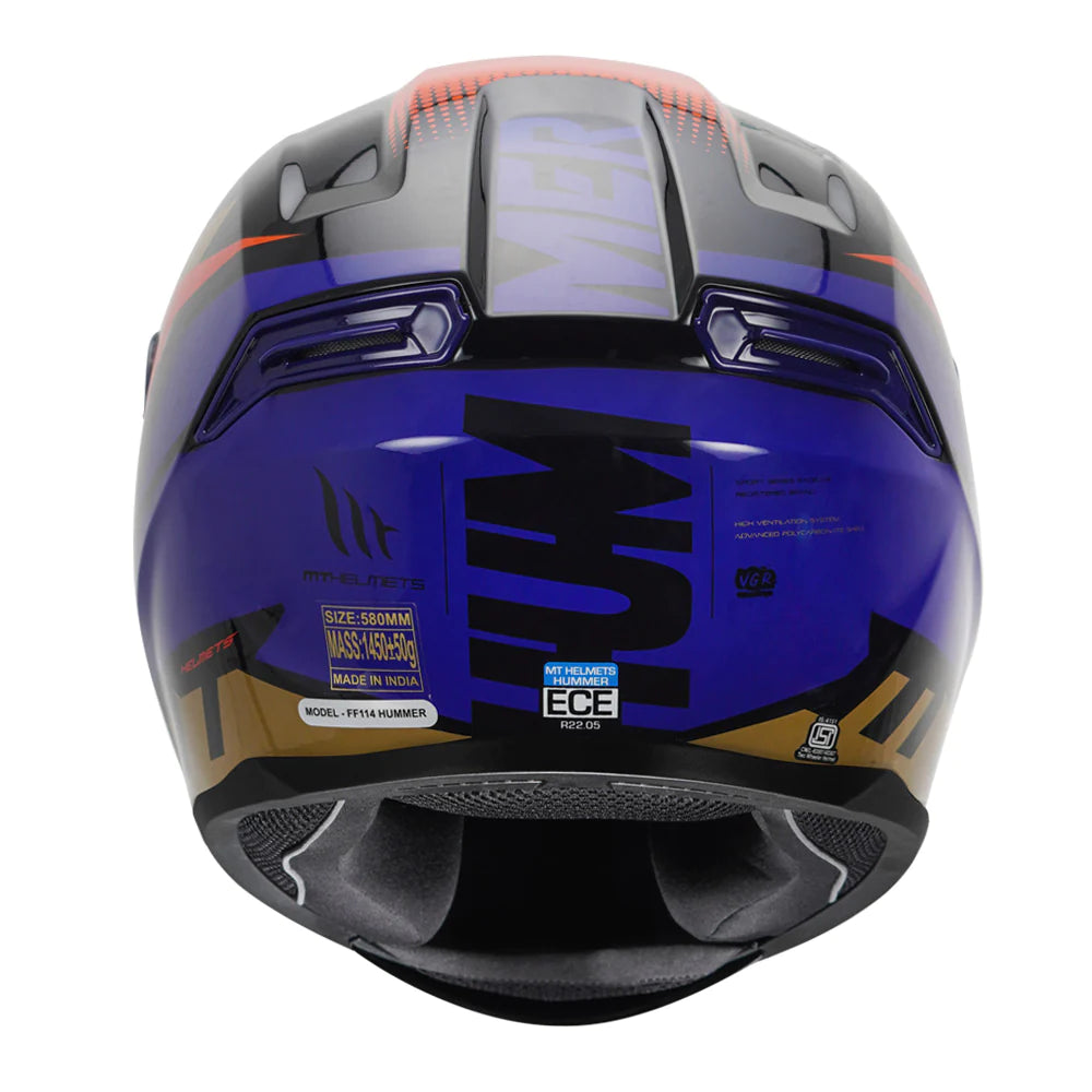 MT HUMMER BRICK Full Face Helmet