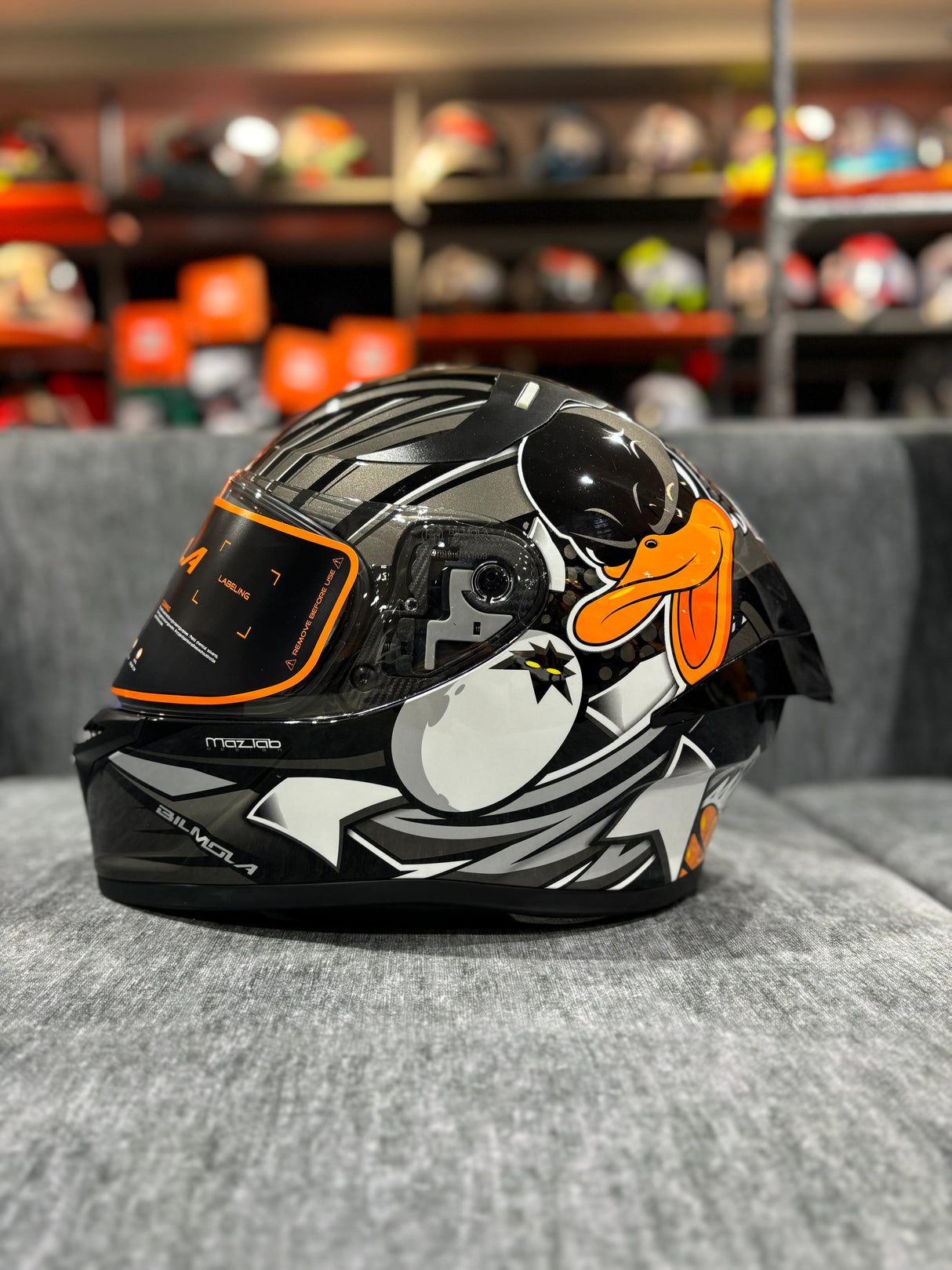 BILMOLA RAPID RS - FULL FACE HELMET - DUCK OFF