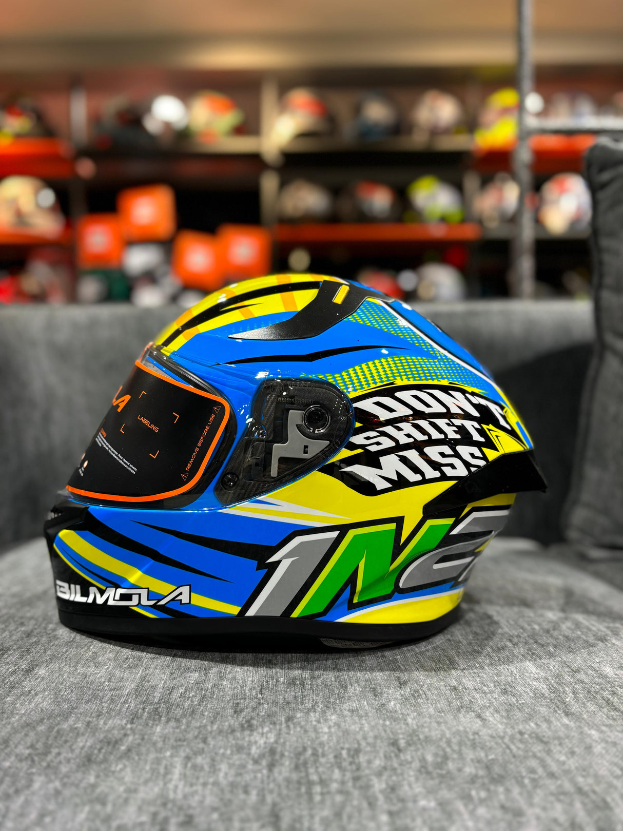 BILMOLA RAPID RS - FULL FACE HELMET - DONT SHIFT MISS