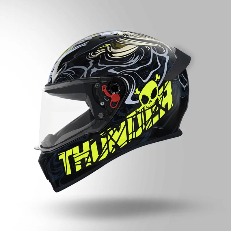 STUDDS THUNDER D9 DECOR FULL FACE HELMET