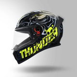 STUDDS THUNDER D9 DECOR FULL FACE HELMET