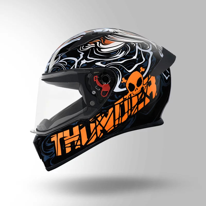 STUDDS THUNDER D9 DECOR FULL FACE HELMET