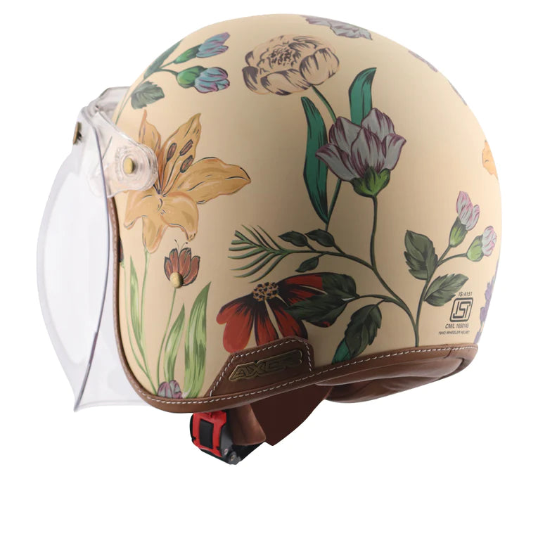 AXOR RETRO JET IBIZA WOMEN'S OPEN FACE HELMET