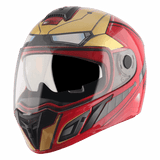 VEGA MARVEL IRON MAN FULL FACE HELMET