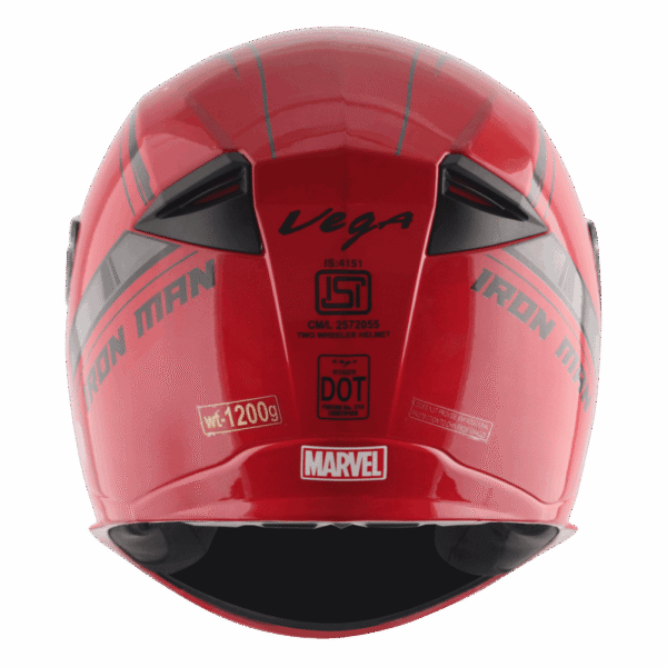 VEGA MARVEL IRON MAN FULL FACE HELMET