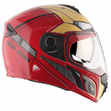 VEGA MARVEL IRON MAN FULL FACE HELMET