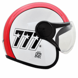 VEGA JET 777 W/VISOR OPEN FACE HELMET