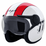 VEGA JET 777 W/VISOR OPEN FACE HELMET