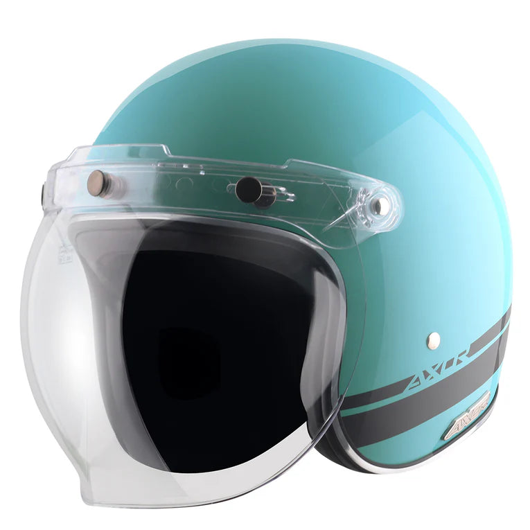 AXOR RETRO JET SPORTZ S13 OPEN FACE HELMET