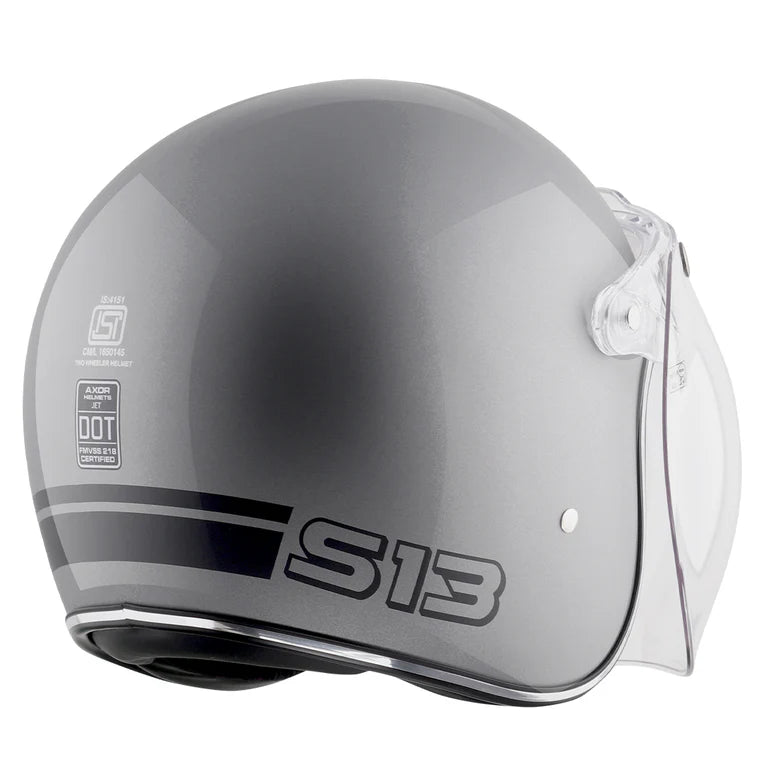 AXOR RETRO JET SPORTZ S13 OPEN FACE HELMET