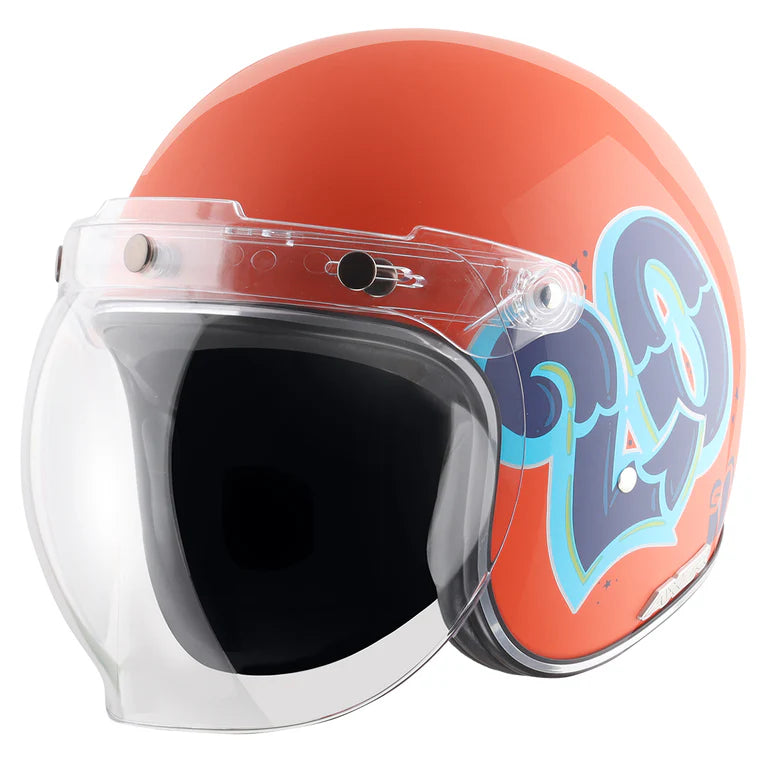 AXOR RETRO JET SPORTZ C13 OPEN FACE HELMET
