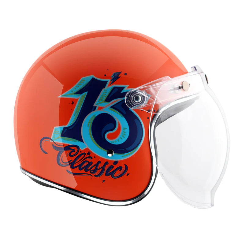 AXOR RETRO JET SPORTZ C13 OPEN FACE HELMET