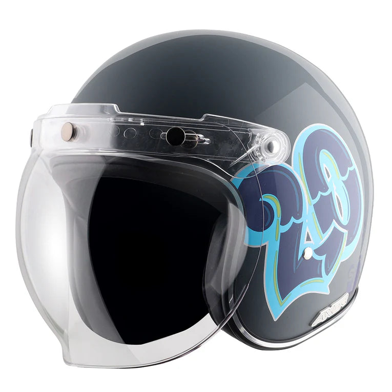 AXOR RETRO JET SPORTZ C13 OPEN FACE HELMET