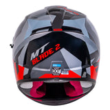 MT BLADE 2SV FADE FULL FACE HELMET