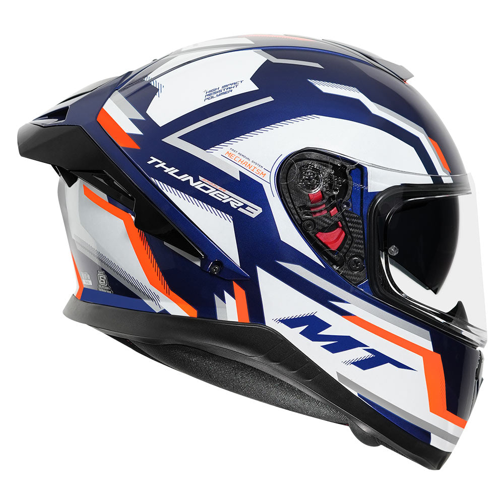 MT THUNDER 3 SV PRO BLAZE FULL FACE HELMET